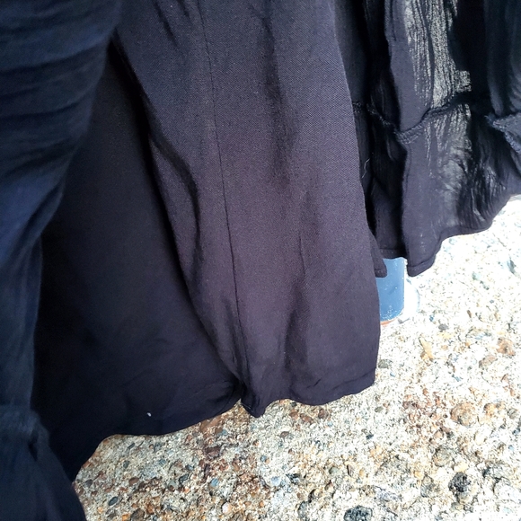 Free People Piece of Your Heart Embroidered Lace Mini Dress. S - Picture 7 of 10